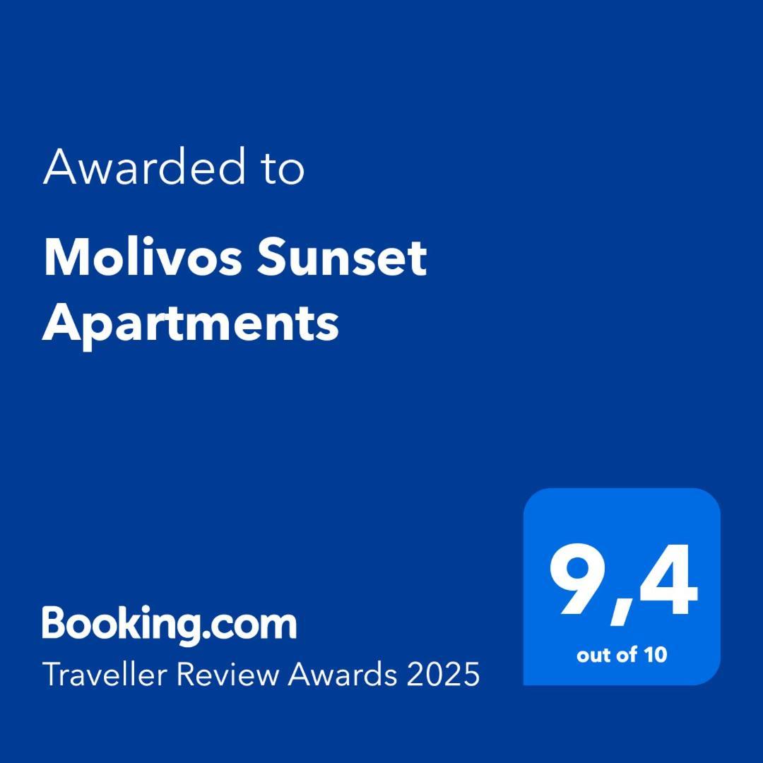 Molivos Sunset Apartments Mythimna Exterior photo